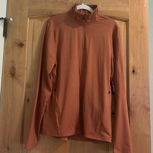 Women’s Rust Orange Full-Zip Jacket
